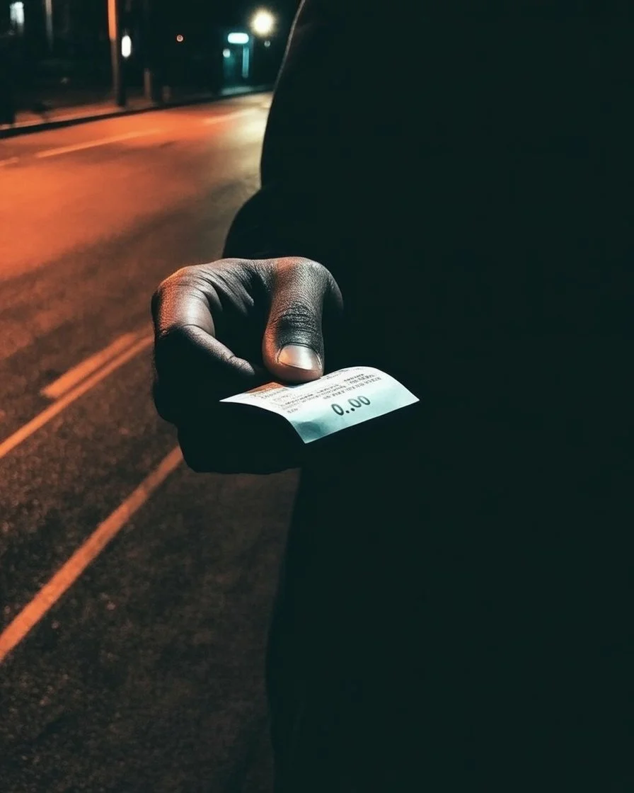 একজন ব্যক্তির হাতে শূন্য ব্যালেন্সের এটিএম রিসিপ্ট, যা আর্থিক সংকট ও শূন্য পকেটের কষ্ট ফুটিয়ে তুলেছে; হতাশা থেকে মুক্তি পাওয়ার উপায় এবং মধ্যবিত্ত জীবনের কঠিন বাস্তবতার একটি প্রতীকী চিত্র।