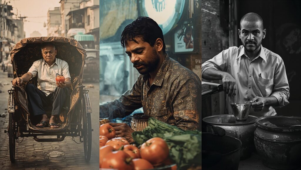 Everyday workers depicted as masters in an “invisible university.