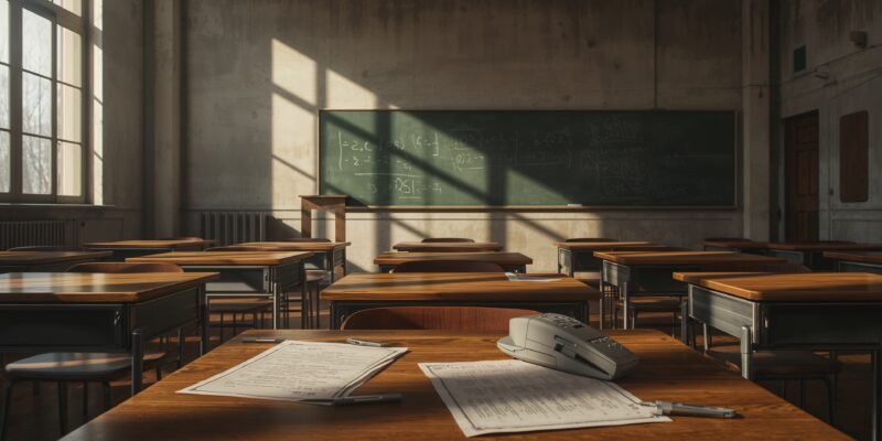 hayder voice adults no answers empty classroom