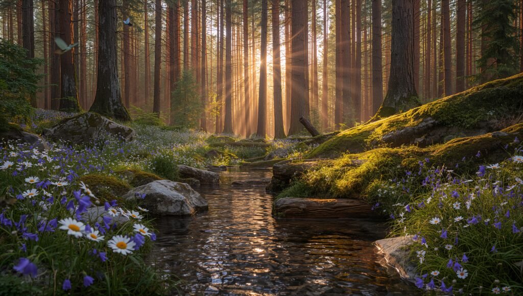 hayder voice job doesnt matter forest clearing