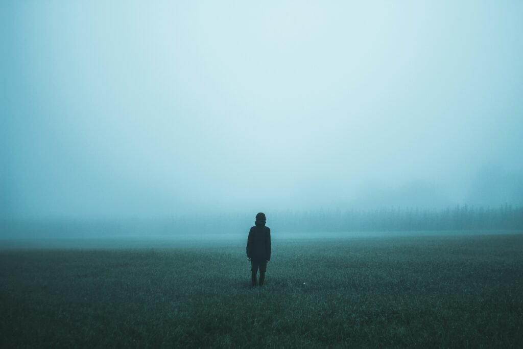 A person contemplating dangerous questions in a relationship.