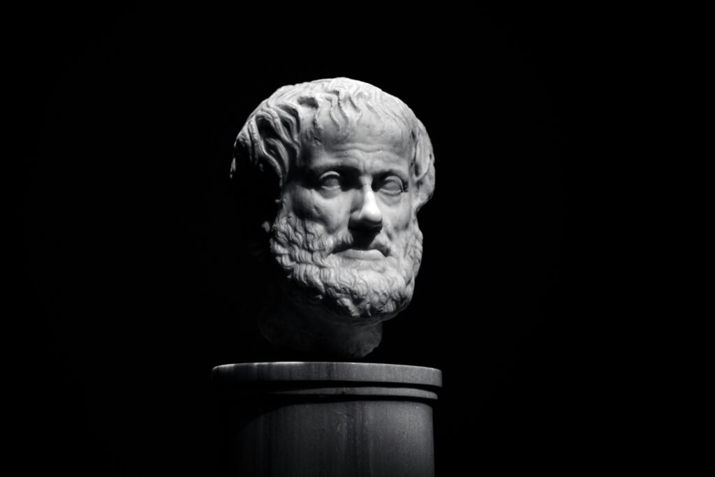 Socratic paradox illustration showing knowledge and ignorance balance