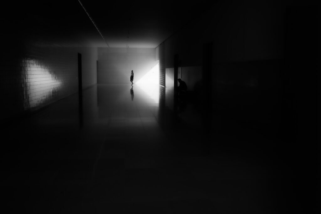 A visual metaphor exploring the philosophical meaning of nothingness.