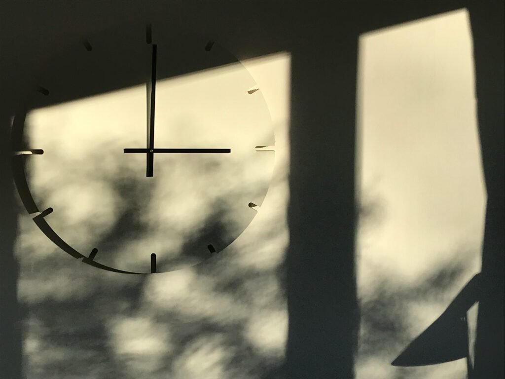 psychology of time perception abstract concept visualization