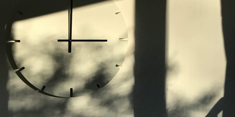 psychology of time perception abstract concept visualization